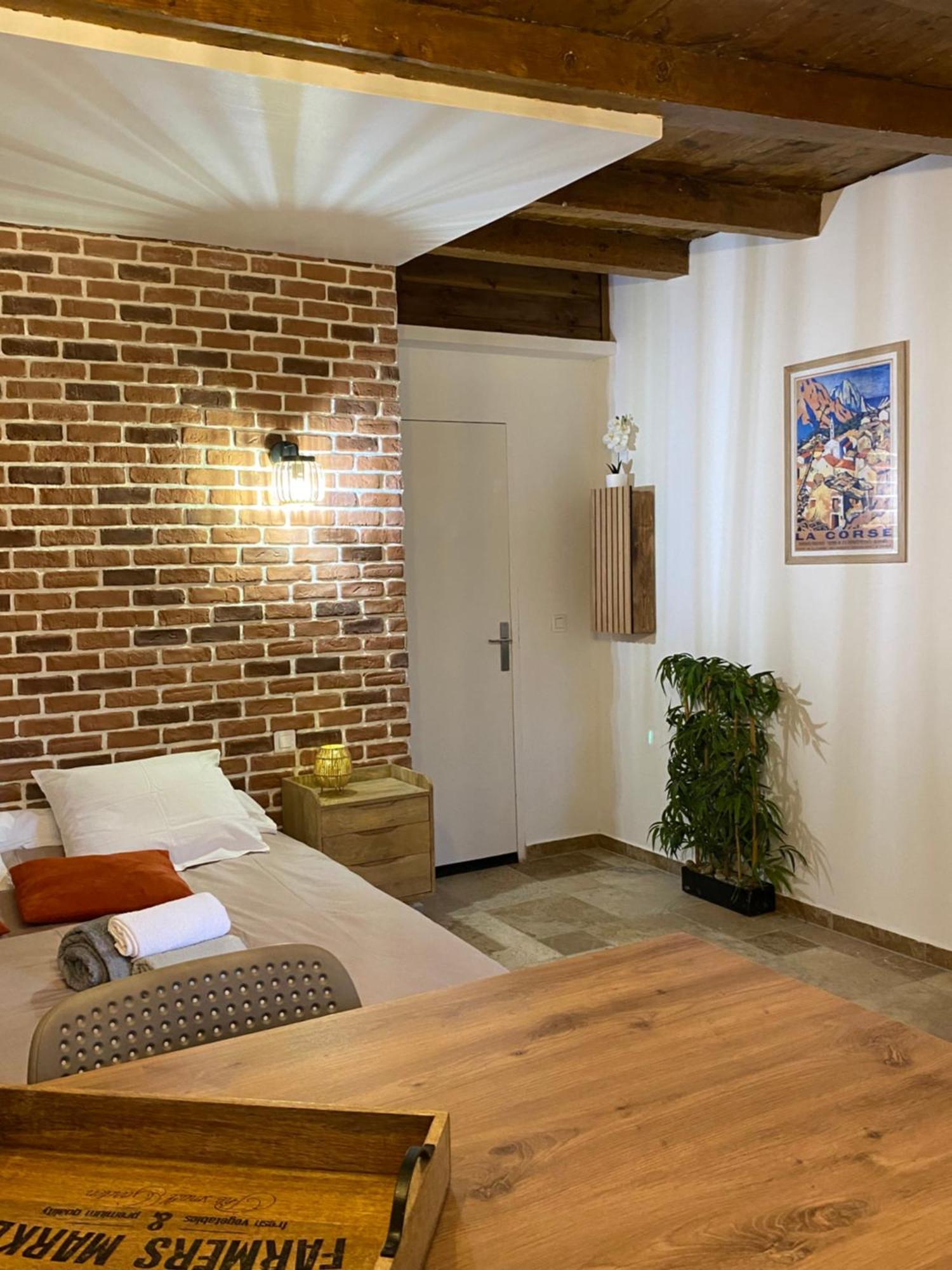 Tres Beau Studio Avec Terrasse Zonza Eksteriør bilde