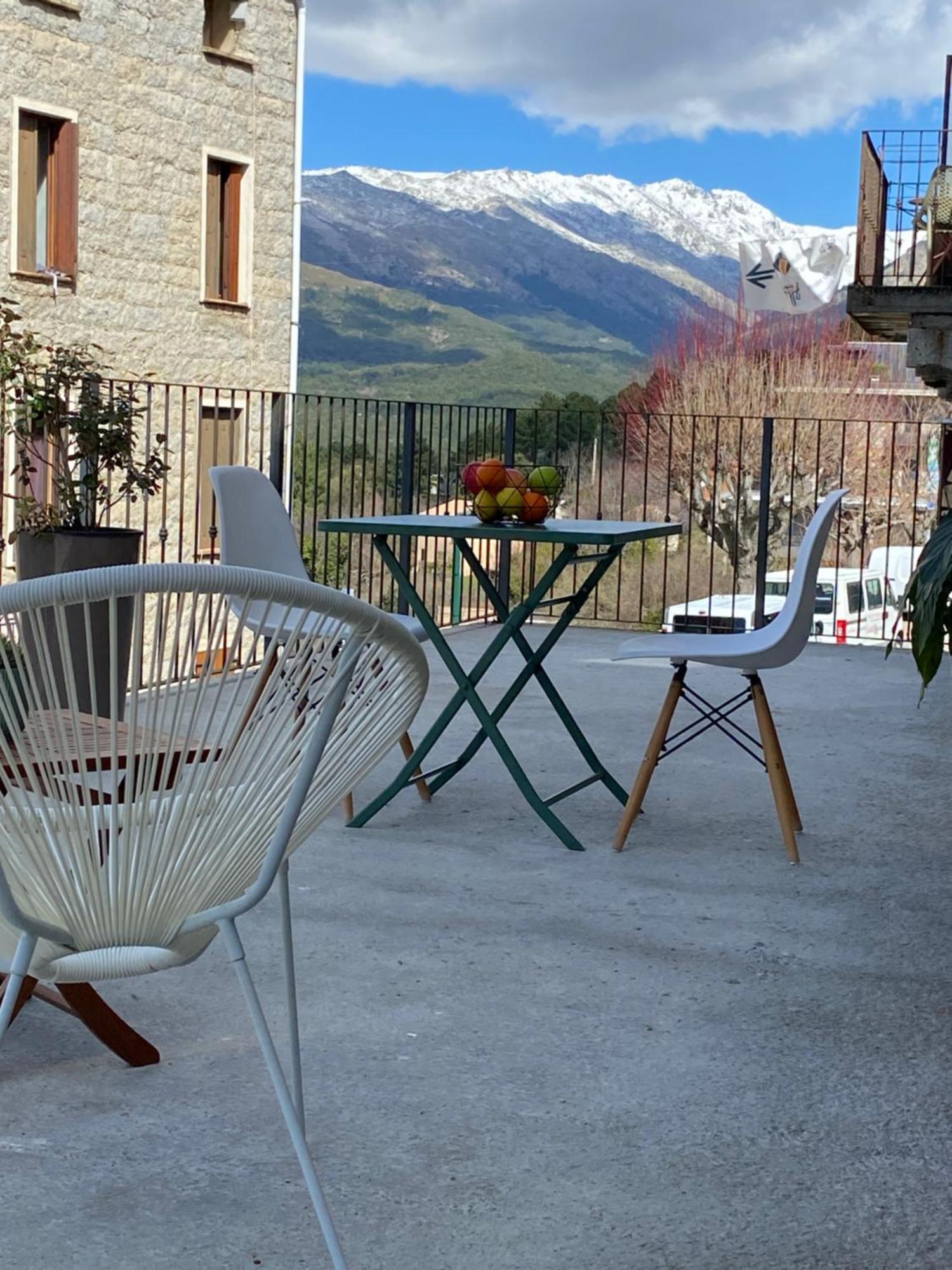 Tres Beau Studio Avec Terrasse Zonza Eksteriør bilde